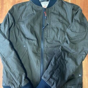 Dovetail Women's Olive Bomber Jacket